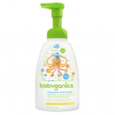 Babyganics Shampoo e Bodywash Sem Perfume